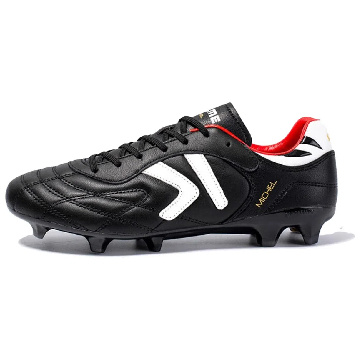 KELME FG Football Boots Black White