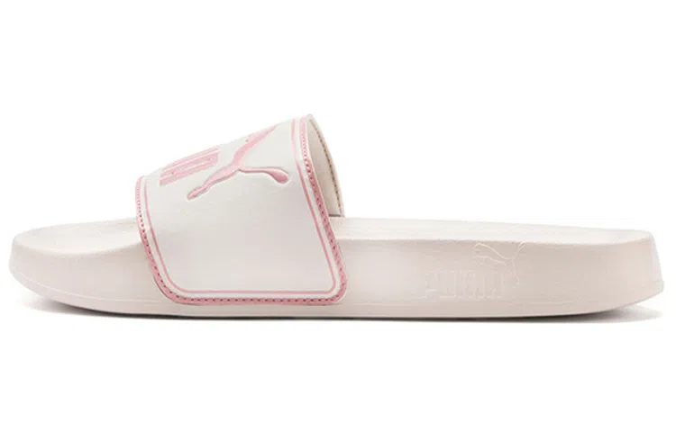 PUMA Leadcat Platform Slides Beige Pink