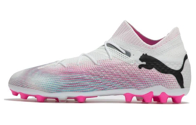 PUMA Future 7 ULTIMATE MG White Pink Black