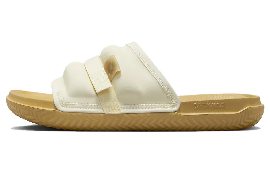 Jordan Super Play Slide Brown White