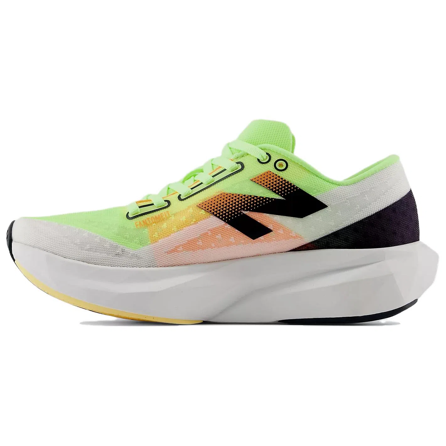 New Balance FuelCell Rebel V4 White Green Orange