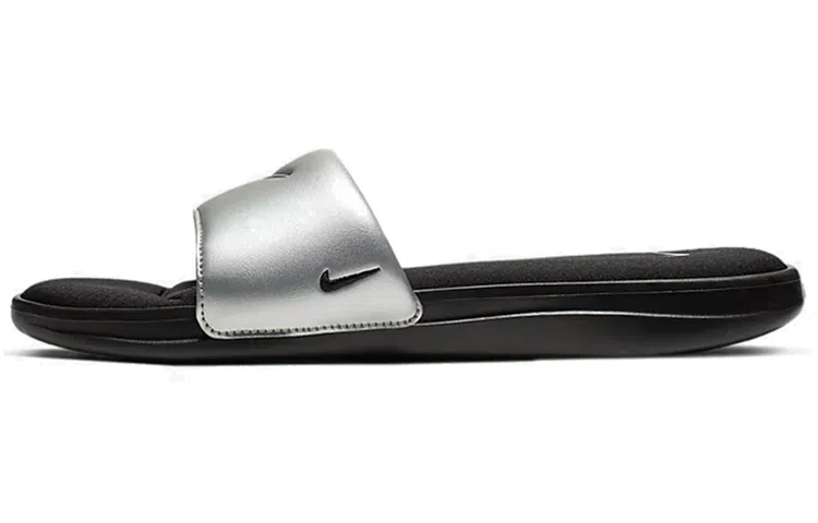 Nike Ultra Comfort3 Slide Black Silver