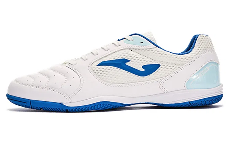 Joma Indoor Soccer Shoes White Blue