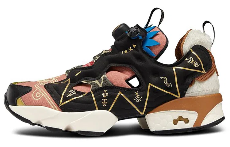 Reebok Instapump Fury Black Pink White