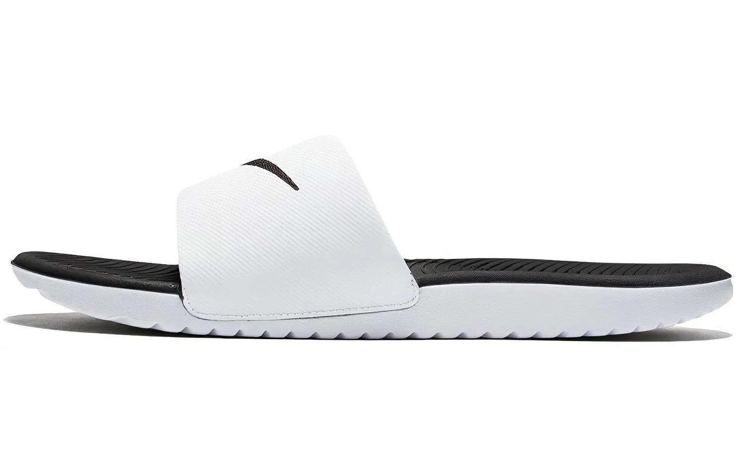 Nike Kawa Slide White Black