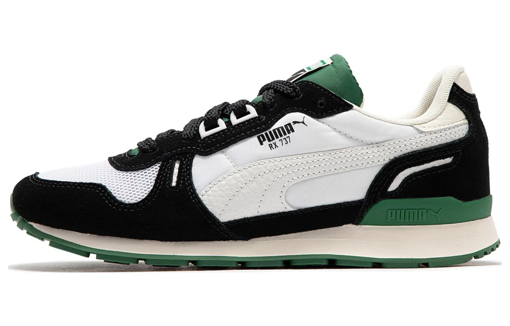 PUMA Rx 737 Black White Green