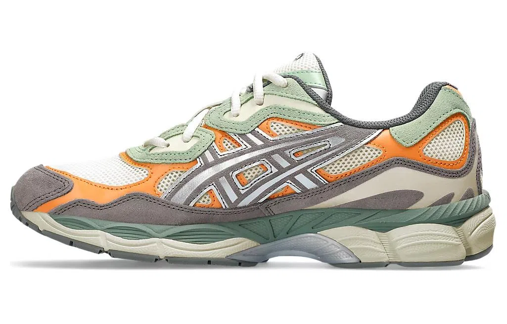 Asics GEL-NYC Grey Orange Green