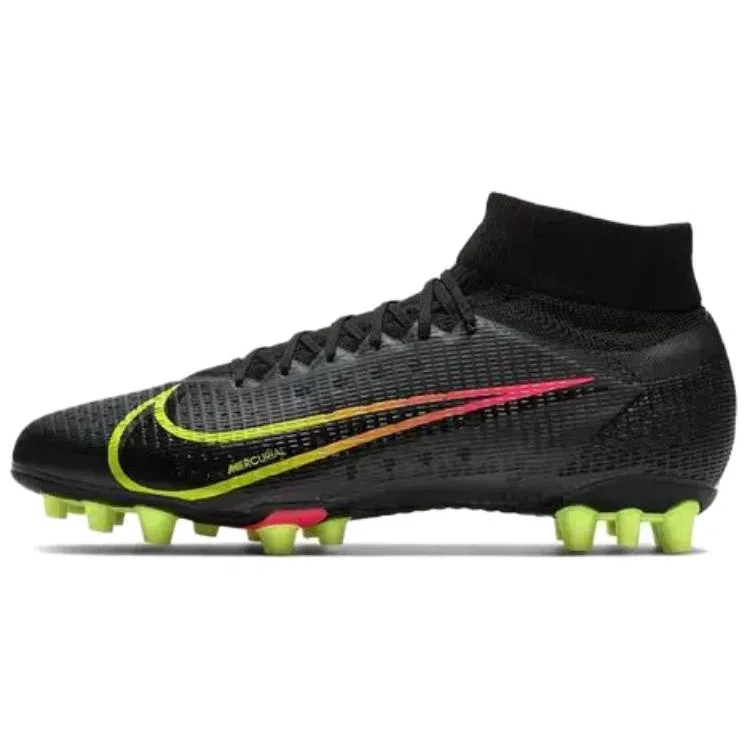 Nike Mercurial Superfly 8 Black Green Orange