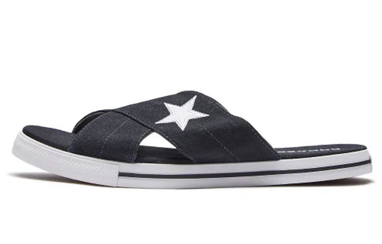 Converse One Star Slide Black