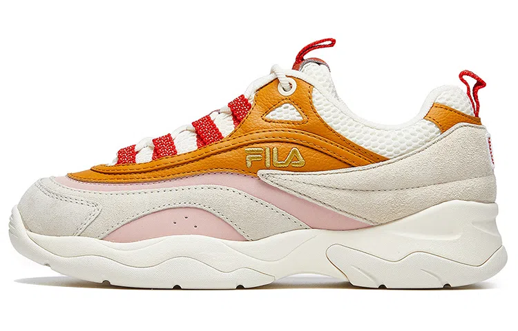Fila Ray Low White Orange Yellow
