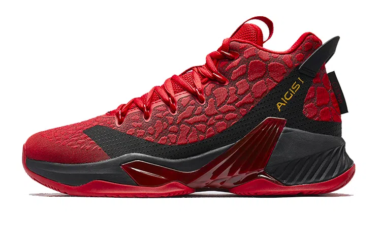 Xtep Mid-Top Sneakers Red Black