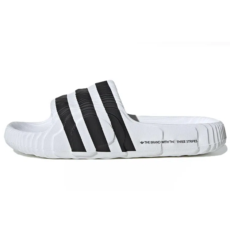 adidas Adilette 22 White Black