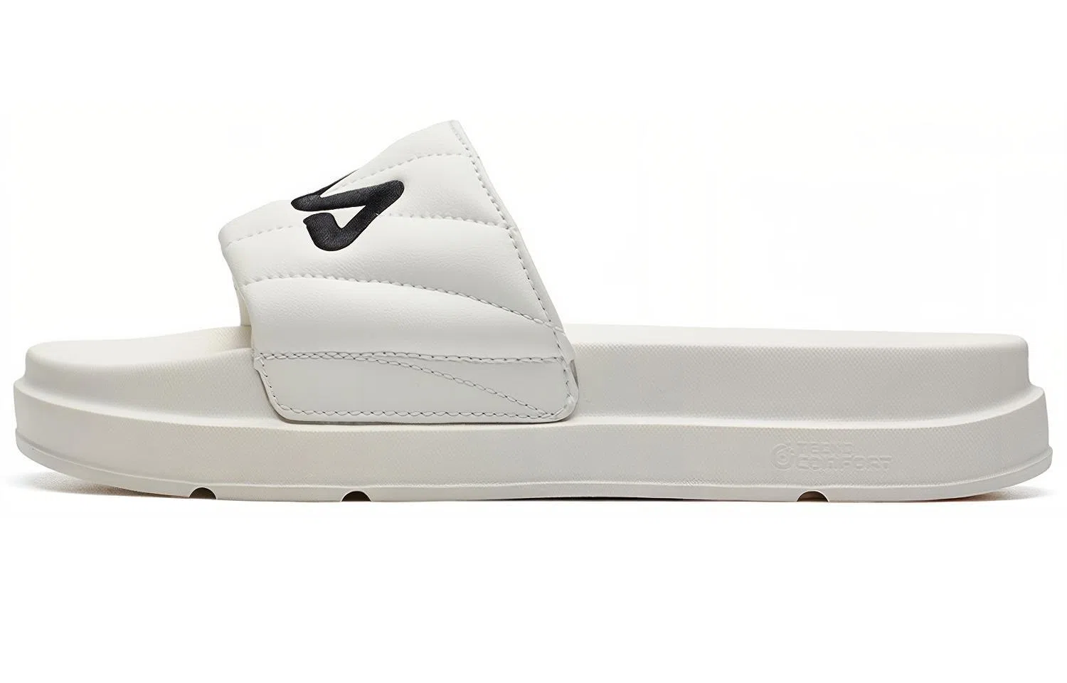 FILA Drifter Synthetic Leather Slide White
