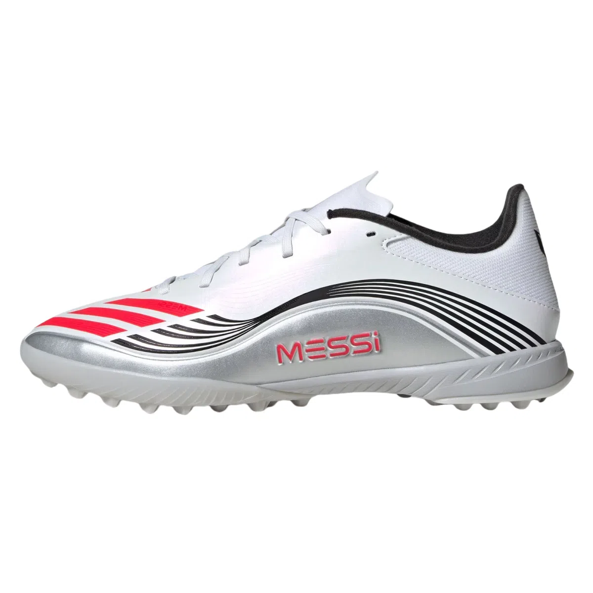 adidas F50 Messi League TF White Silver