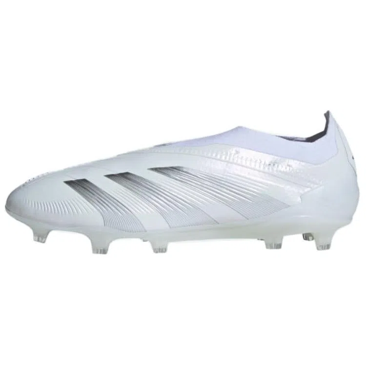 adidas Predator 24 Elite Low FG White Silver