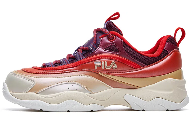 Fila Ray Low Women's Red Brown