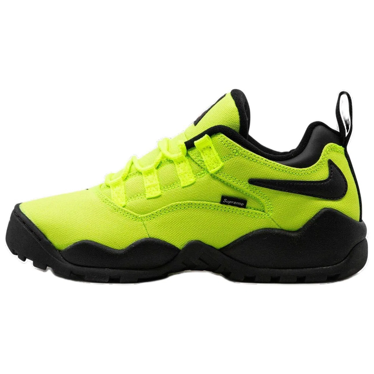 Supreme x Nike SB Darwin Low Fluorescent Green