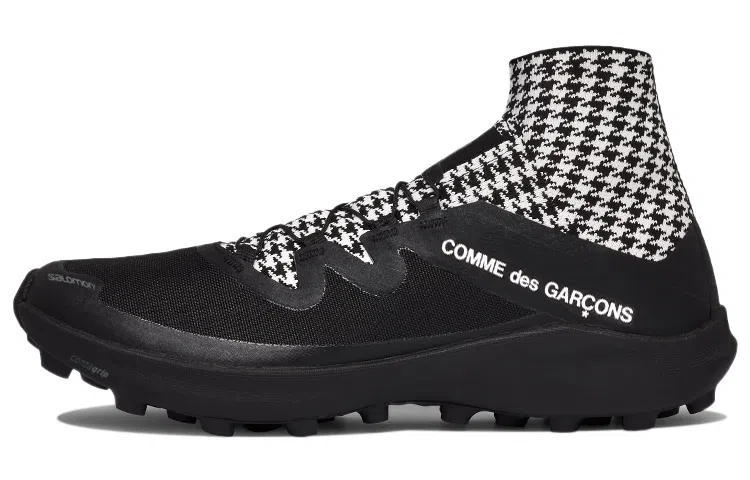 Comme des Garçons x Salomon Cross Mid Black White