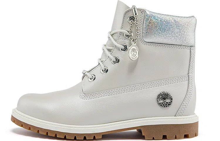 Timberland 6 Inch Light Grey