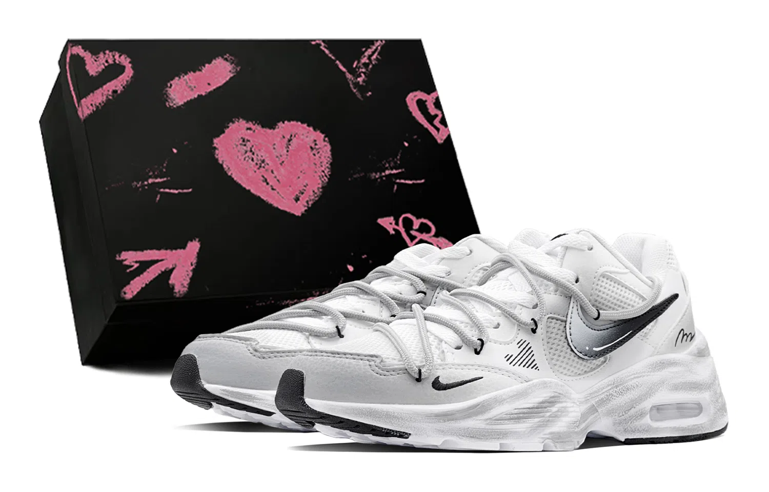 Nike Air Max Fusion White Grey