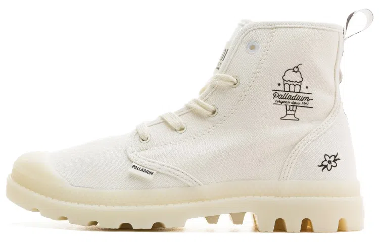 Palladium Pampa Hi Shake White