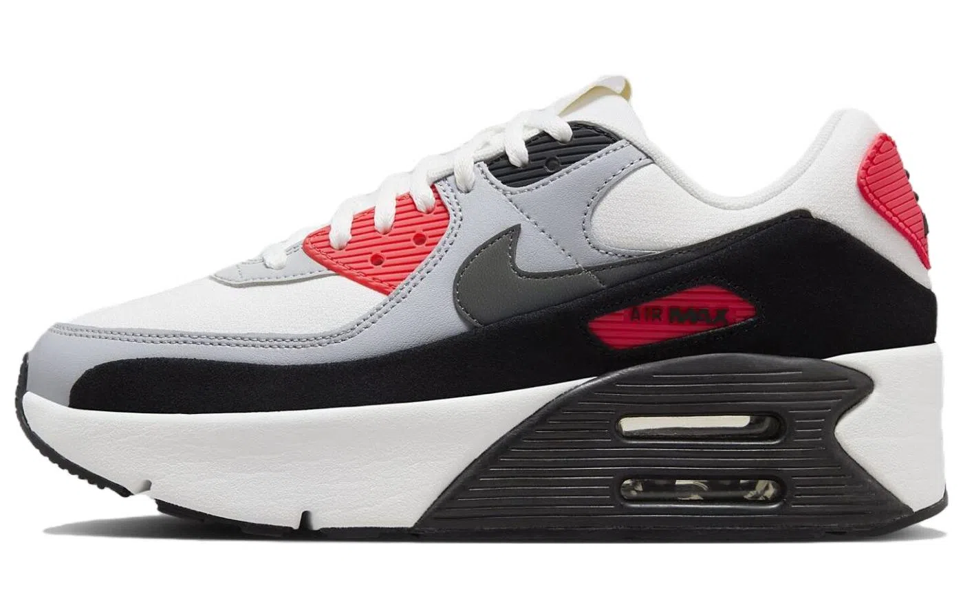 Nike Air Max 90 LV8 White Black Red