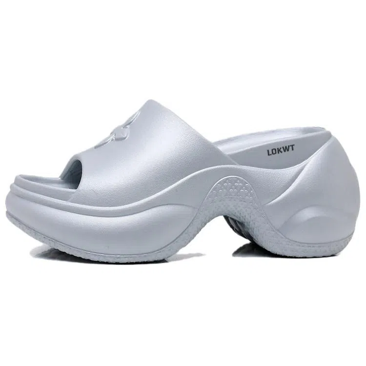 LOKWT 9cm Cross EVA Sandals Silver