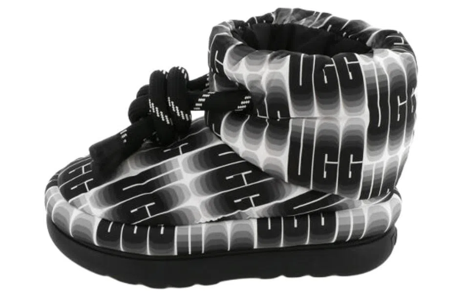 UGG Fluff Mini Boot Black