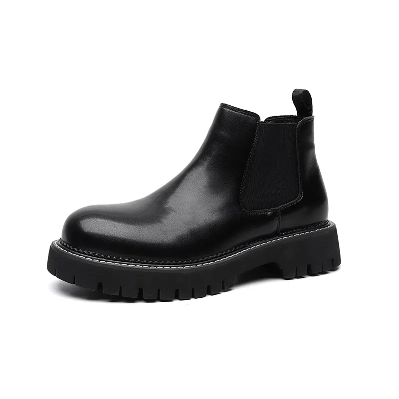 Pin Yi Chelsea Boots Black