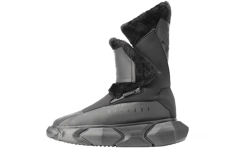 NORVINCY Snow Boots Black