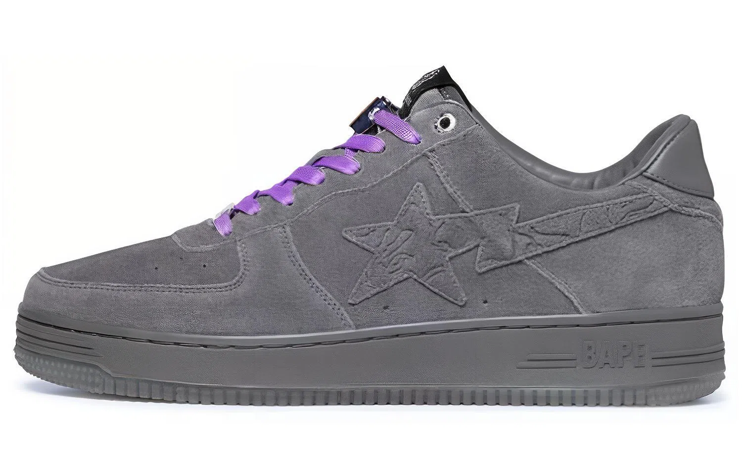 BAPE BLACK x A BATHING APE STA Grey