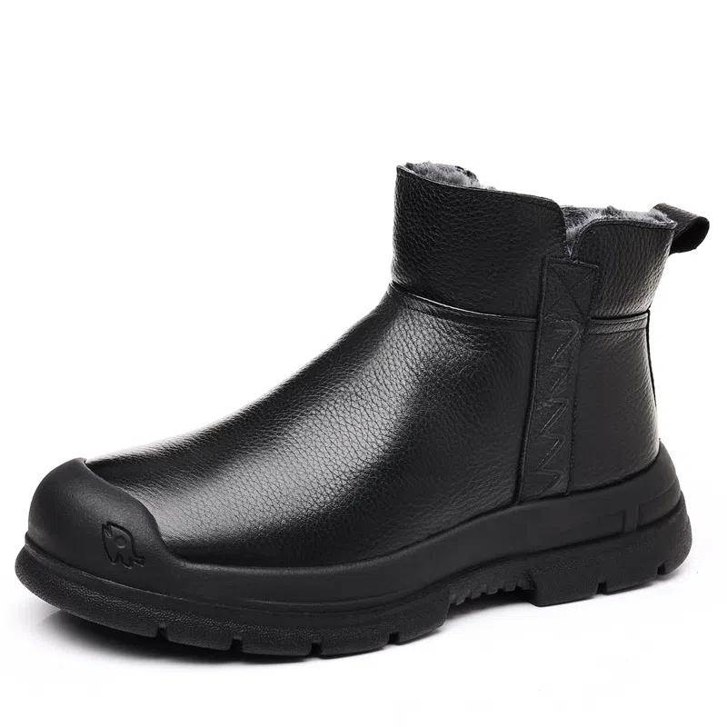 KACHILANG Short Snow Boots Black