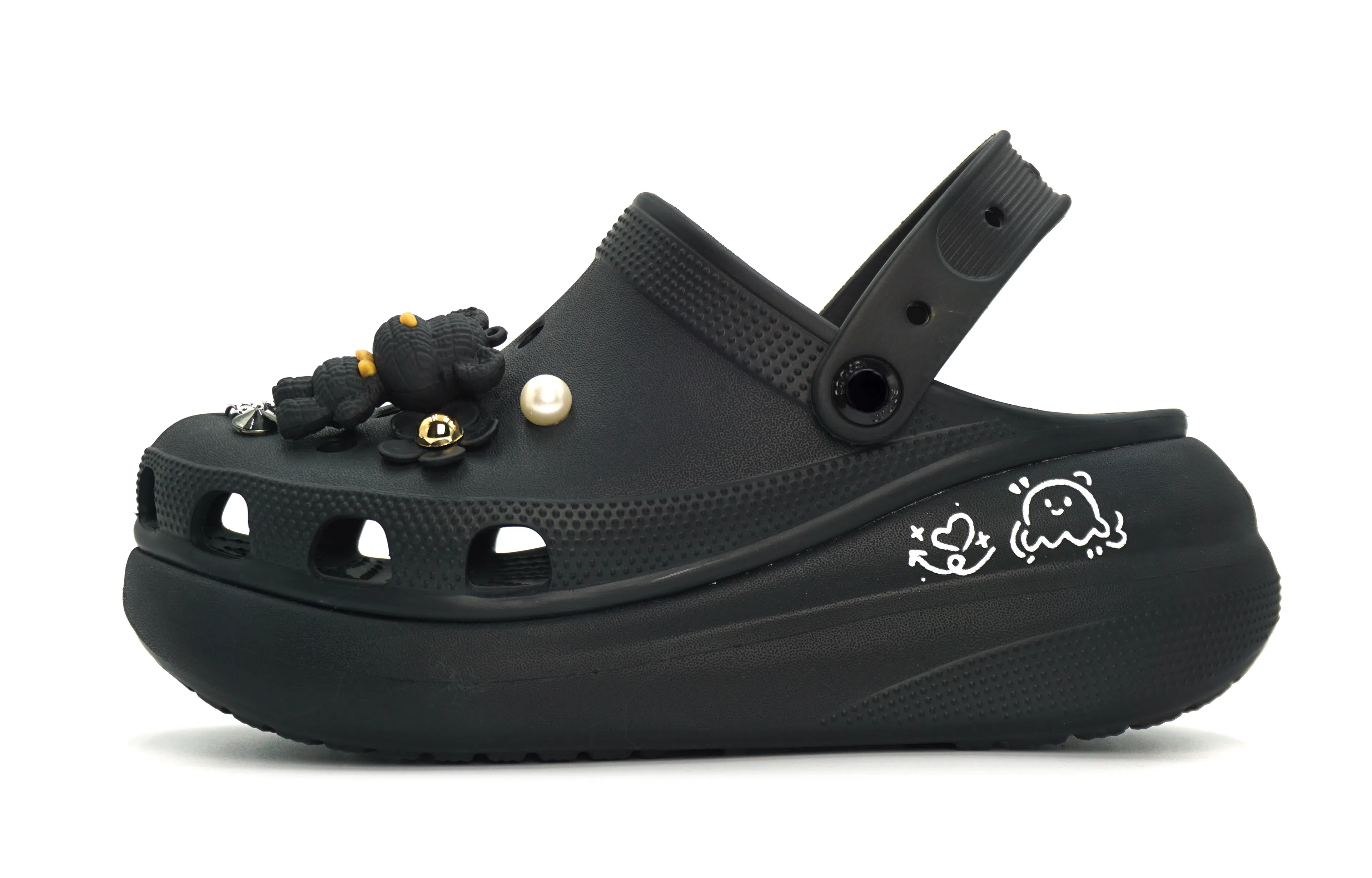 Crocs Classic Crush Clog Black