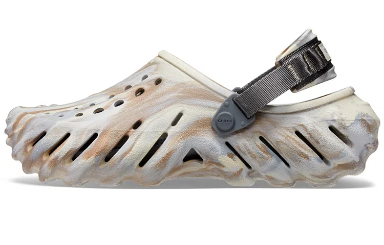 Crocs Sport Sandals White Brown