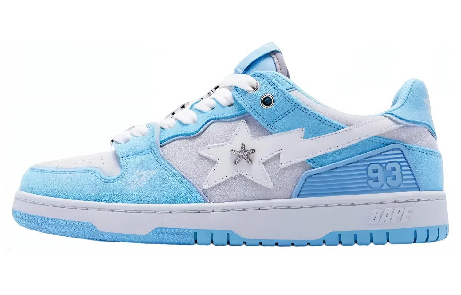 BAPY x A BATHING APE SK8 Light Blue