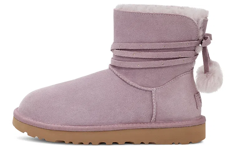 UGG Mini Bailey Bow Pom Pink