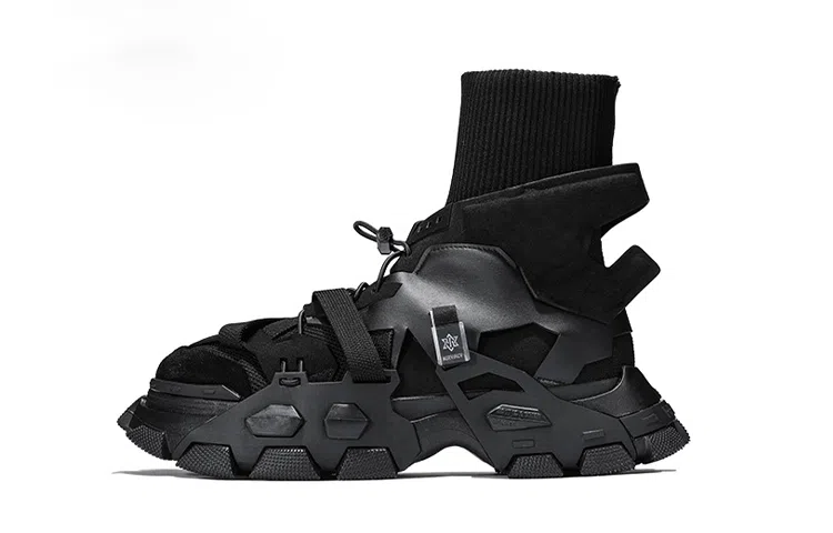 NORVINCY Sock Sneakers Black