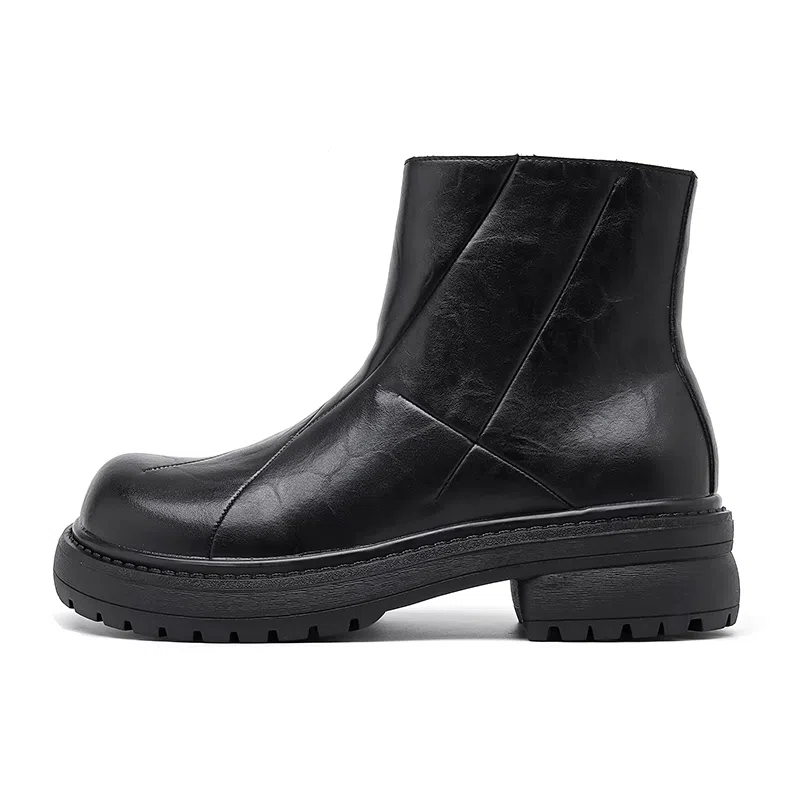 Weishimibang Black Ankle Boots