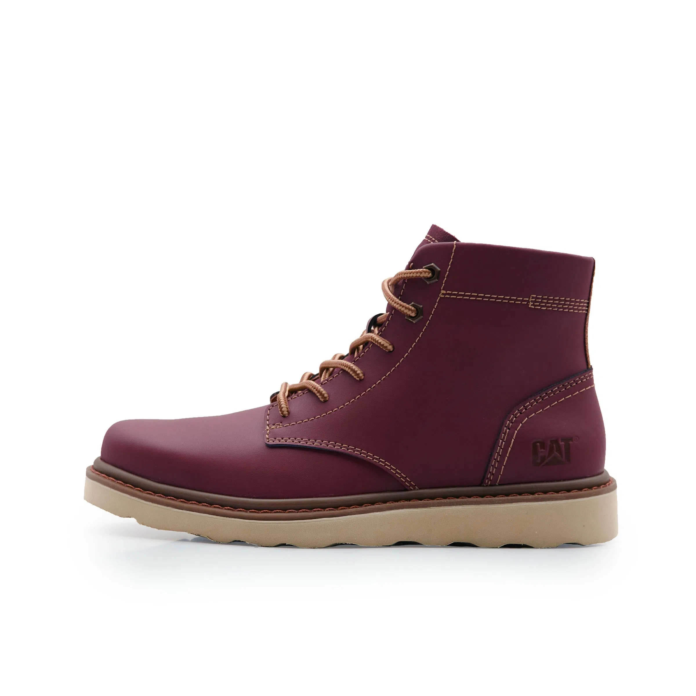 CAT Outdoor Boot Brown Red