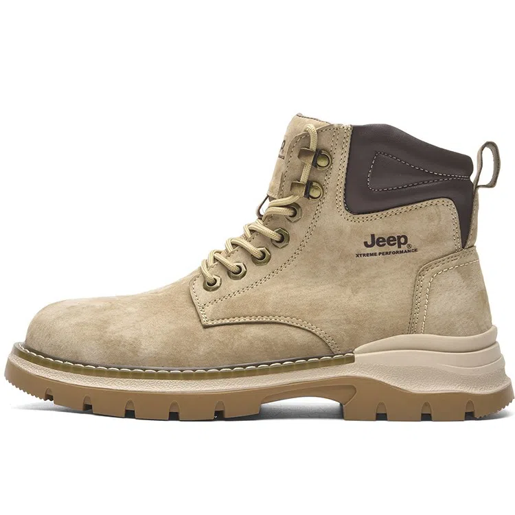 Jeep Classic Retro Martin Boots Sand
