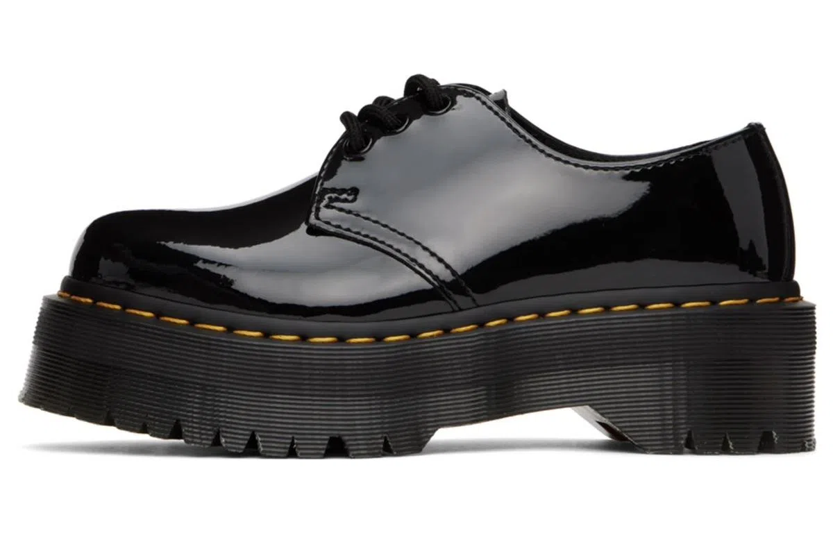Dr. Martens 1461 Patent Leather Platform Black