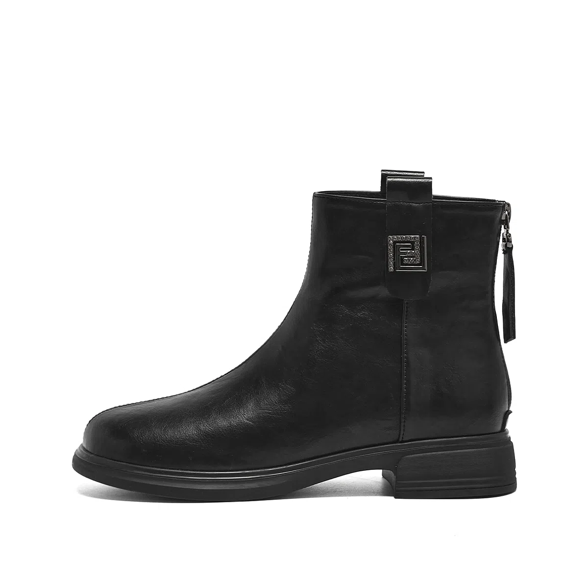 Hotwind PU Round Toe Winter Outdoor Boots Women