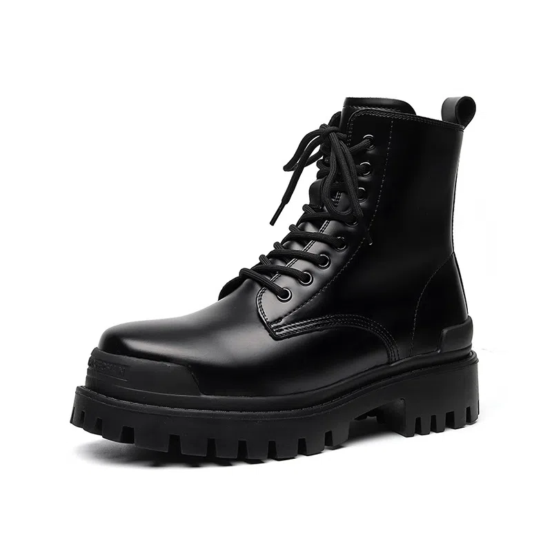 V ZERO FIVE Martin Boots Black