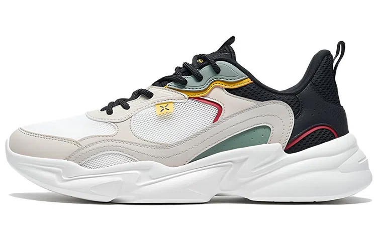 Xtep Retro Low White Black