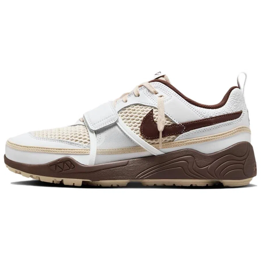 Travis Scott x Nike ZOOM Field JAXX "White/Light Chocolate"