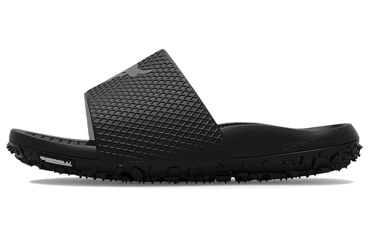 Under Armour Project Rock Slides Black
