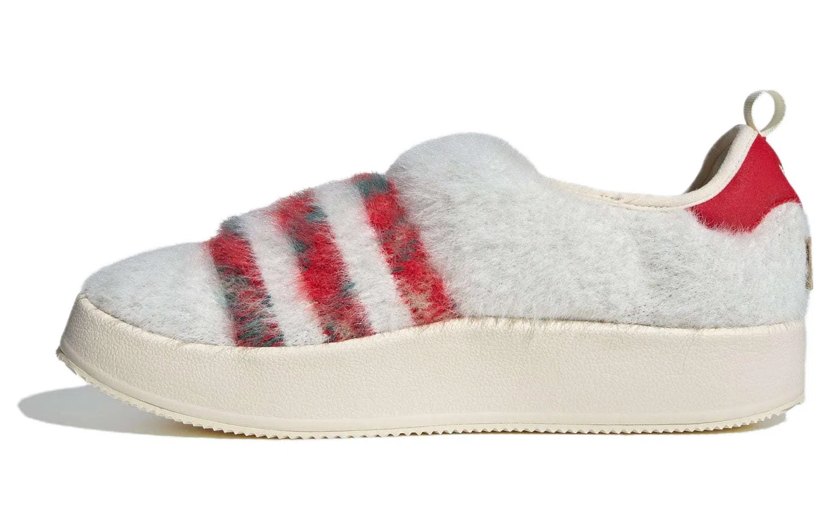 adidas Puffylette White Red