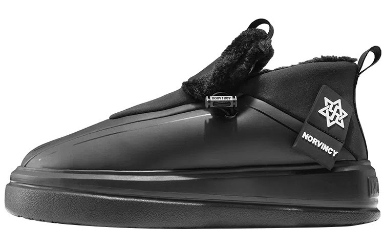 NORVINCY Snow Boots Black