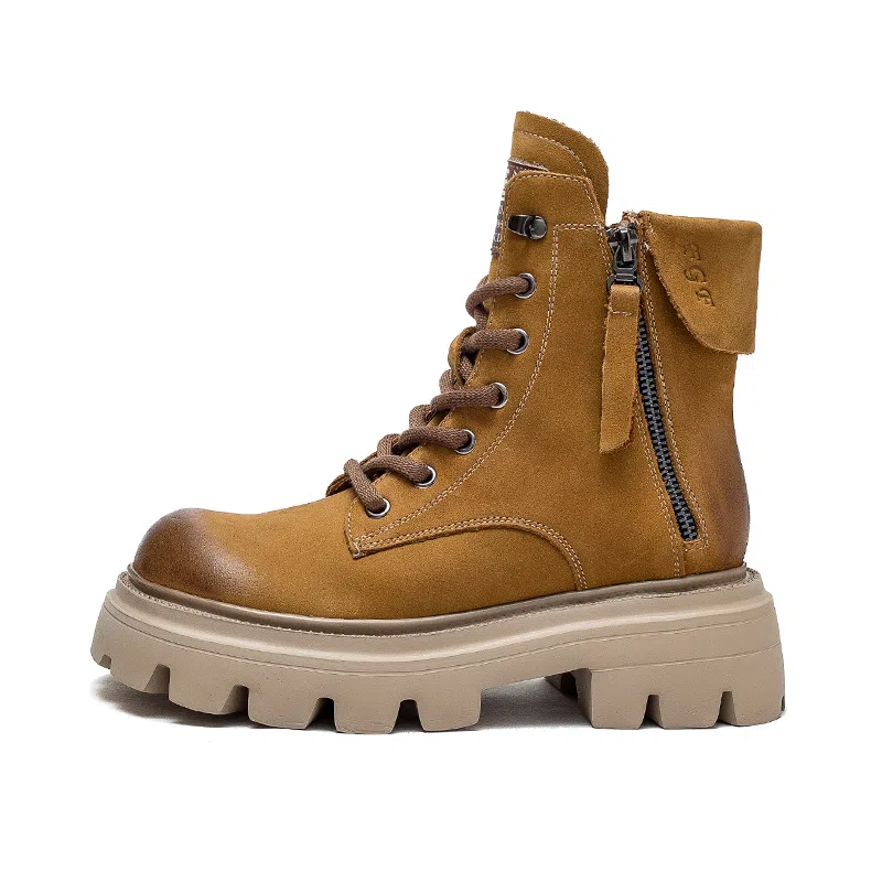 Jiezou Retro Platform Martin Boots