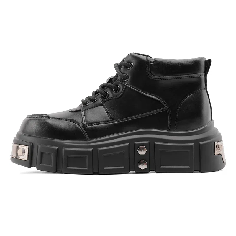 Martin Boots High-Top Platform Black